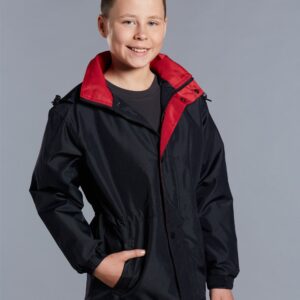 Winning Spirit Jk01k Stadium Kids Contrast Jacket