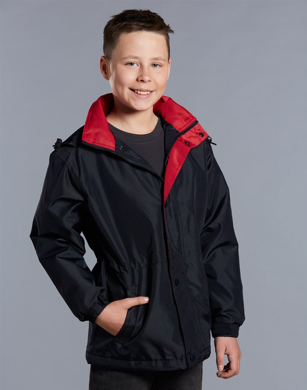Winning Spirit Jk01k Stadium Kids Contrast Jacket