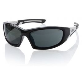 Eyres BERCY Matt Black with Shiny White Frame Grey Lens