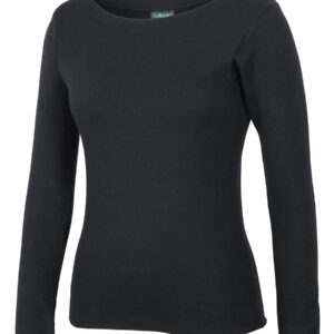 JB's 1BTL Ldies LS Boat Neck Tee