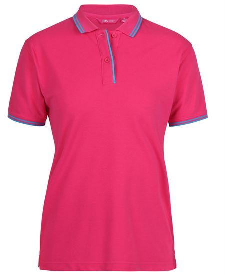 Jbs Ladies Contrast Polo 2lcp - Image 3