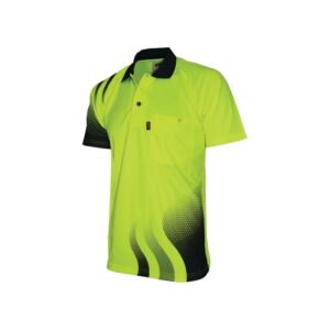Dnc 3563 Hivis Sublimated Wave Polo