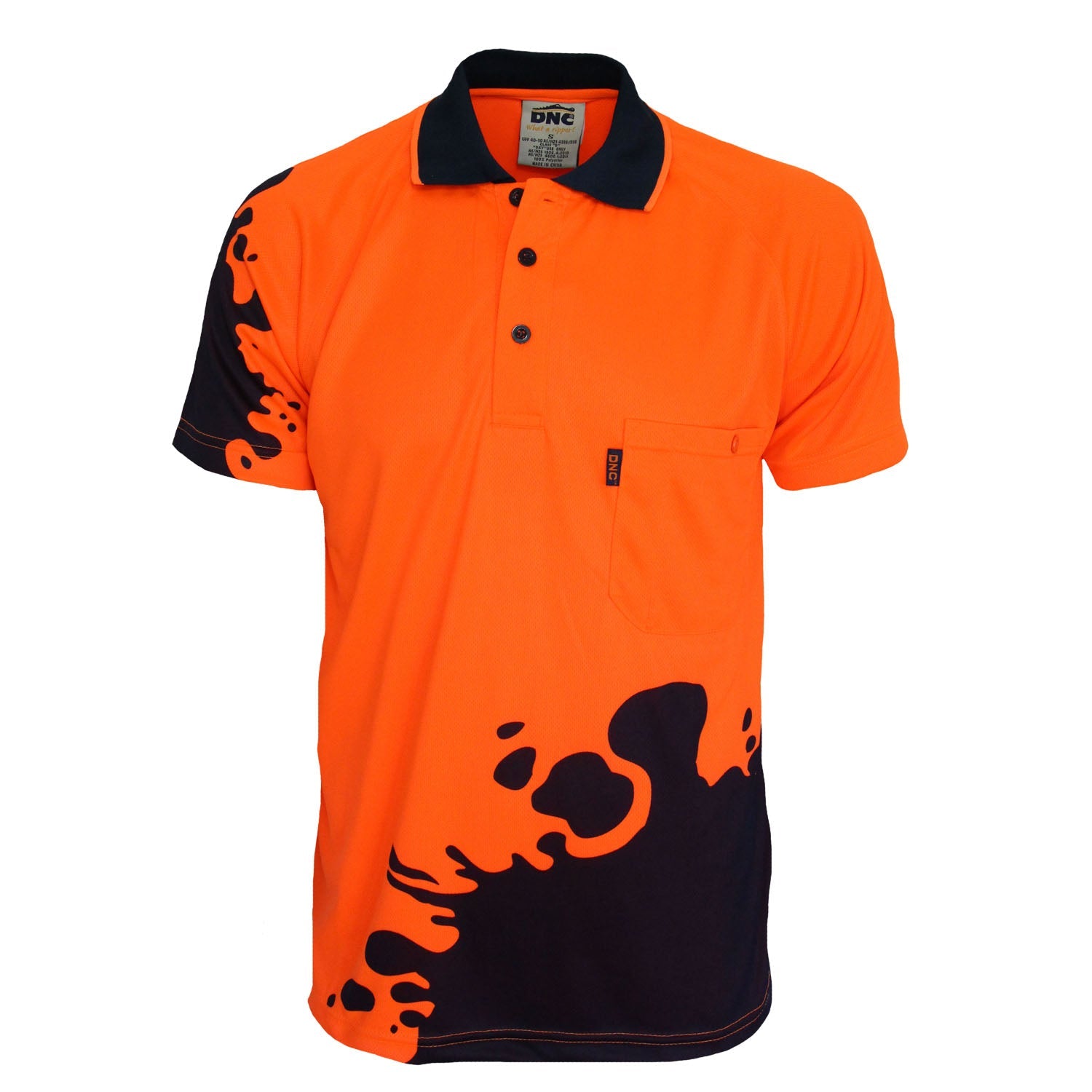 Dnc 3567 Hivis Sublimated Blot Polo - Image 2