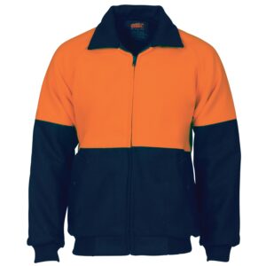 Dnc 3869 Hivis Two Tone Bluey Bomber Jacket
