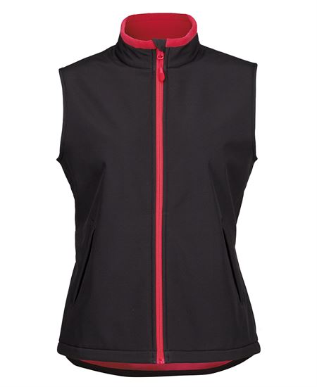 Jbs Lds Water Resistant Softshell Vest 3wsv1