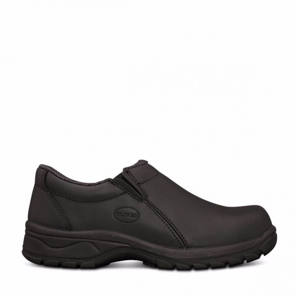 Oliver 49430 Ladies Slip On Shoe Black