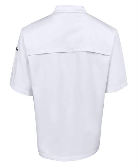 Jbs S/s Vented Chefs Jacket 5cvs - Image 4