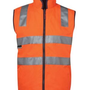 Jbs Hv D+n Safety Vest Print Staff 6dns6 Lime