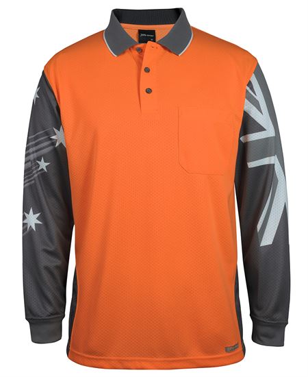 Jbs Hv L/s Southern Cross Polo 6hscl