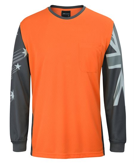 Jbs Hv L/s Southern Cross Tee 6hsct - Image 2