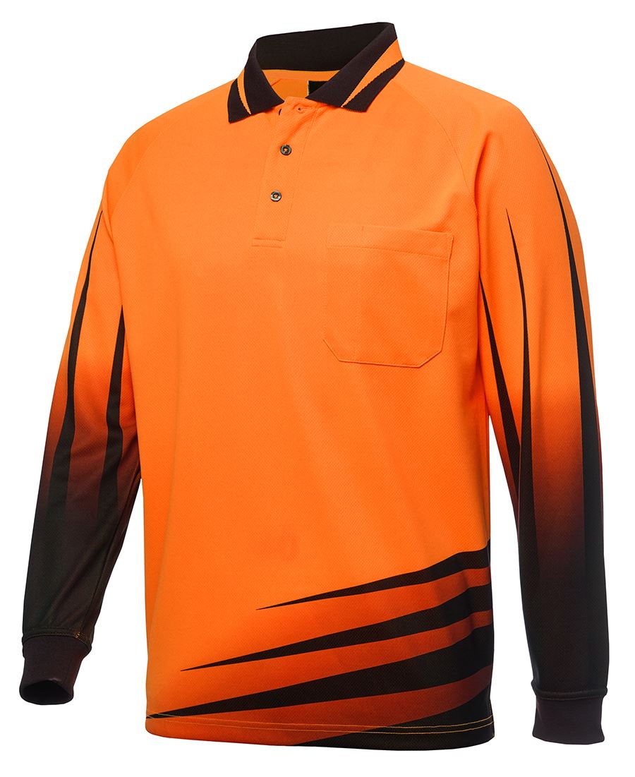 JB's 6HVRL LONG SLEEVE RIPPA SUB POLO - Image 2