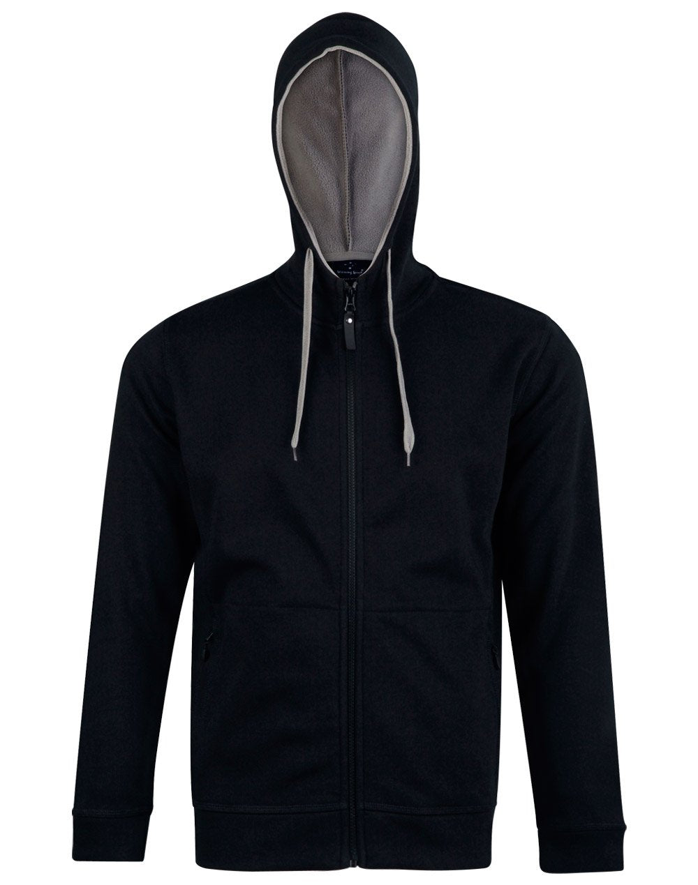 Winning Spirit Fl17 Passion Pursuit Mens Full Zip Contrast Fleece Hoodie - Image 4