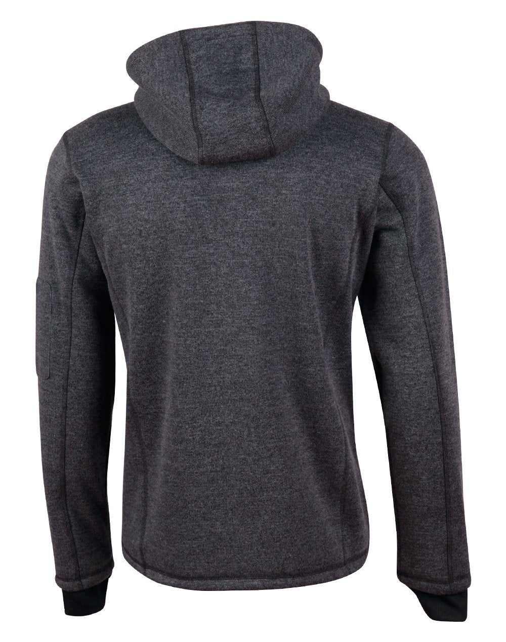 Winning Spirit Jk41 Mens Acland Heather Bonded Fleece Jacket - Image 2