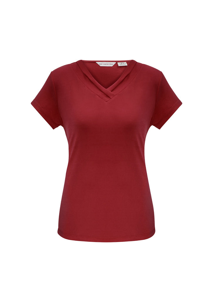 Bizcollection K819ls Ladies Lana Short Sleeve Top - Image 2