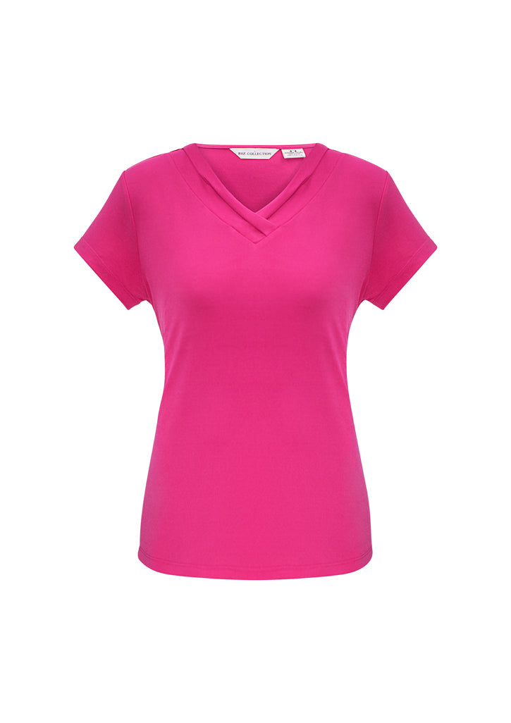 Bizcollection K819ls Ladies Lana Short Sleeve Top - Image 4