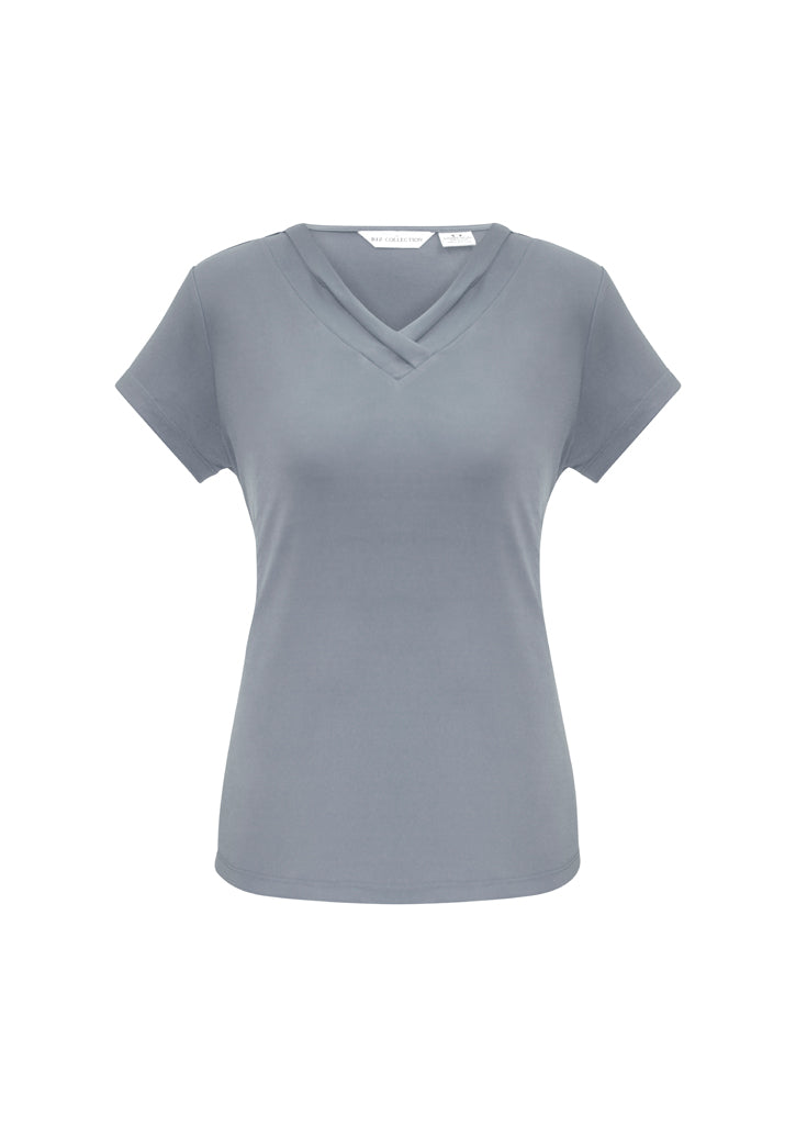 Bizcollection K819ls Ladies Lana Short Sleeve Top - Image 3