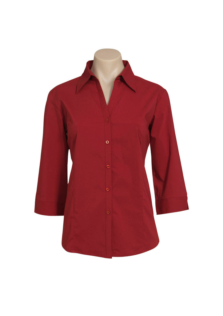 Bizcollection Lb7300 Ladies Metro 3/4 Sleeve Shirt - Image 3