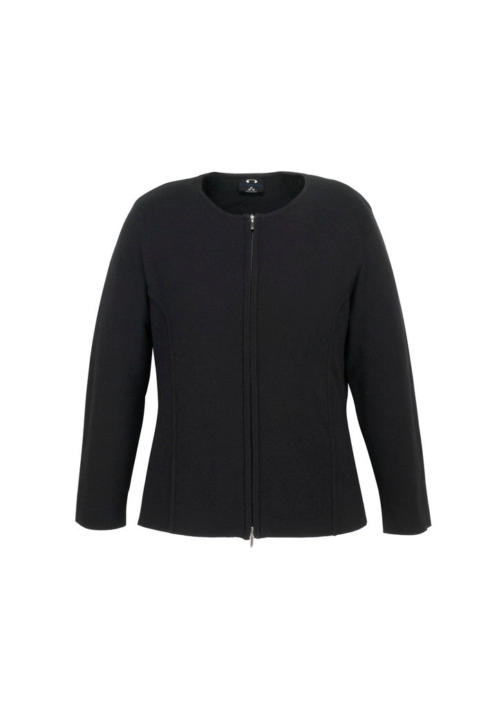 Bizcollection Lc3505 Ladies 2-way Zip Cardigan - Image 4