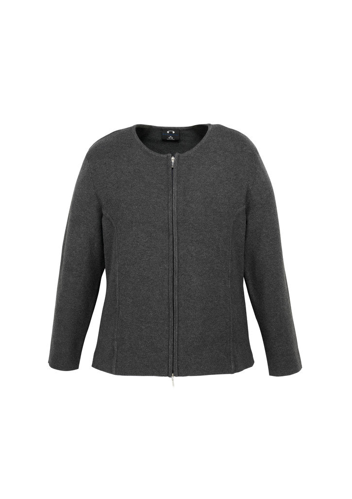 Bizcollection Lc3505 Ladies 2-way Zip Cardigan - Image 2