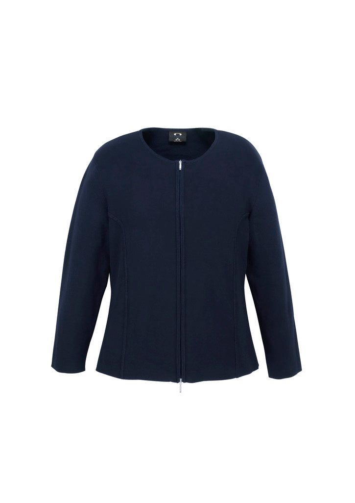 Bizcollection Lc3505 Ladies 2-way Zip Cardigan - Image 3
