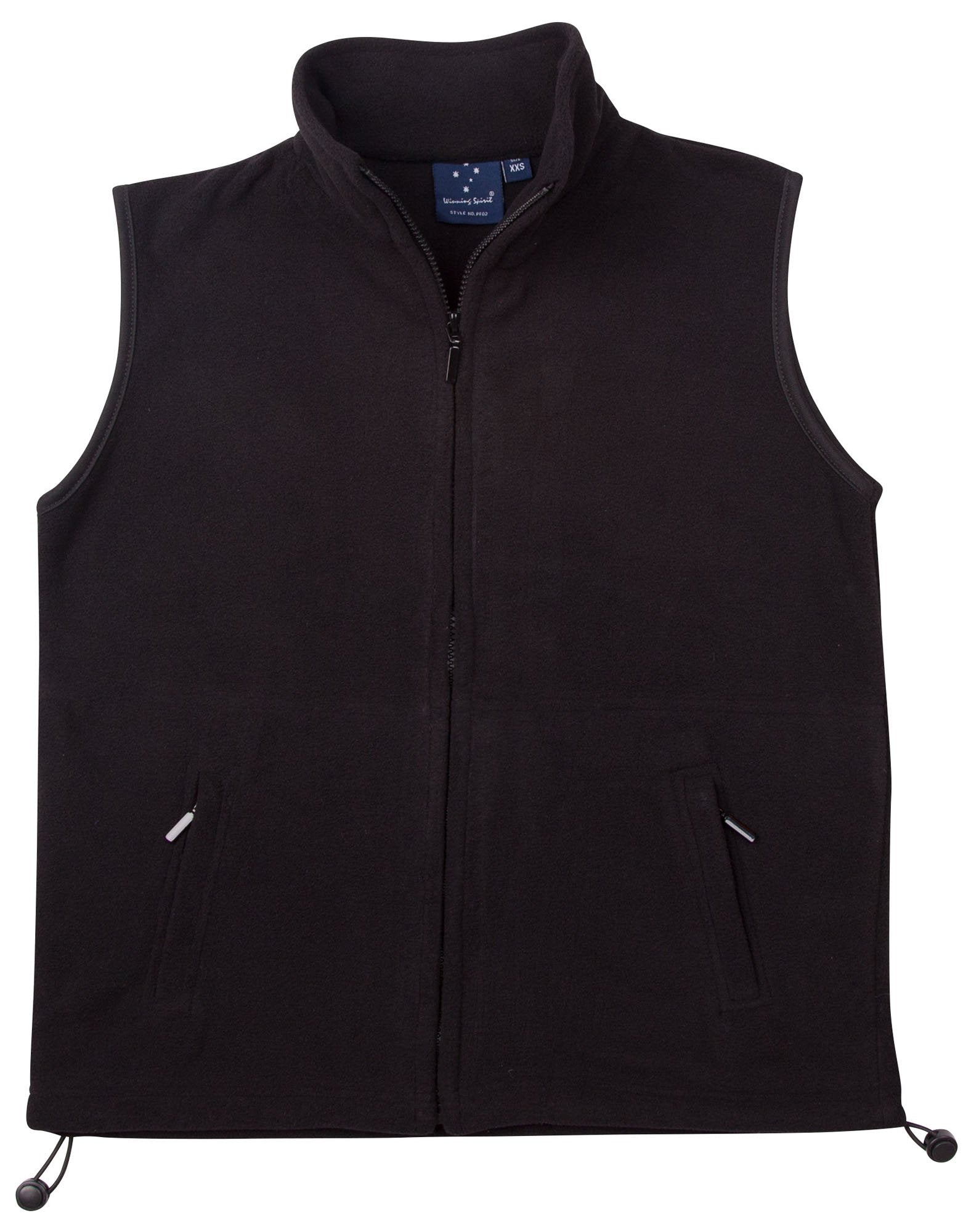 Winning Spirit Pf02 Polar Fleece Vest Unisex - Image 3