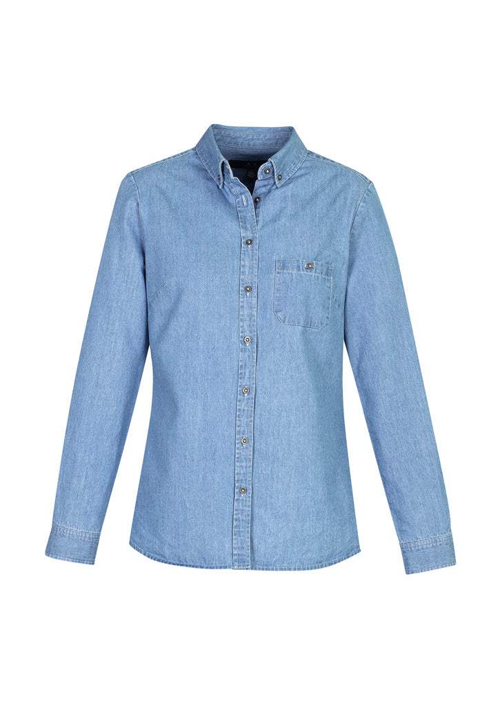 Bizcollection S017ll Indie Ladies Long Sleeve Shirt - Image 3