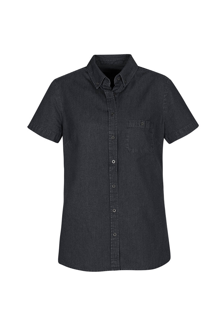 Bizcollection S017ls Indie Ladies Short Sleeve Shirt - Image 3