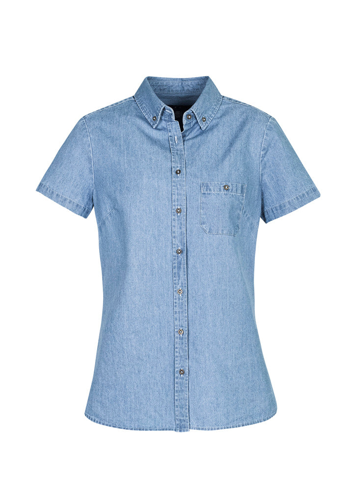 Bizcollection S017ls Indie Ladies Short Sleeve Shirt - Image 4