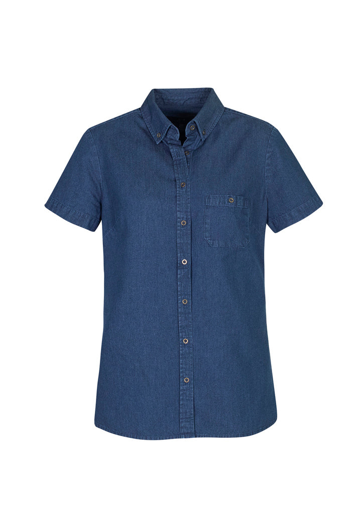Bizcollection S017ls Indie Ladies Short Sleeve Shirt - Image 2