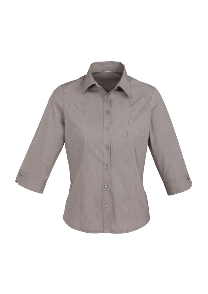 Bizcollection S122lt Ladies Chevron 3/4 Sleeve Shirt - Image 3