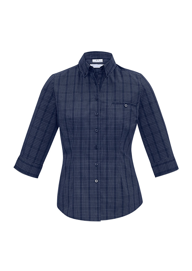 Bizcollection S820lt Ladies Harper 3/4 Sleeve Shirt - Image 2