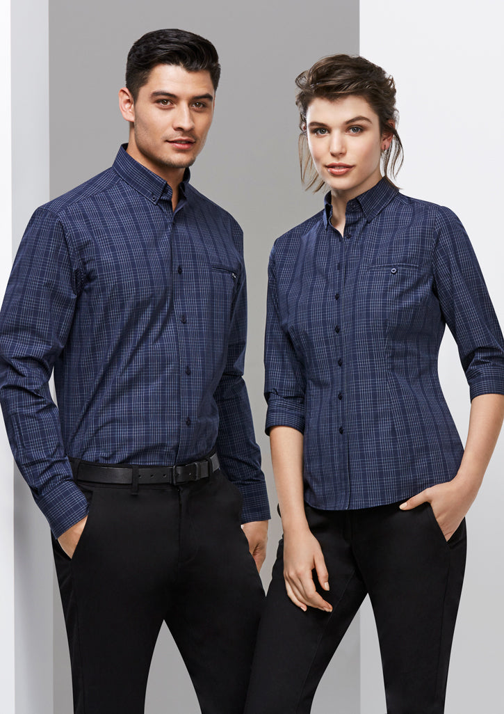 Bizcollection S820lt Ladies Harper 3/4 Sleeve Shirt