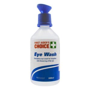 FAC 500 ml Saline W/Eye Cap